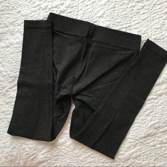 Lou & Grey/LOFT charcoal leggings - Picture 3 of 4